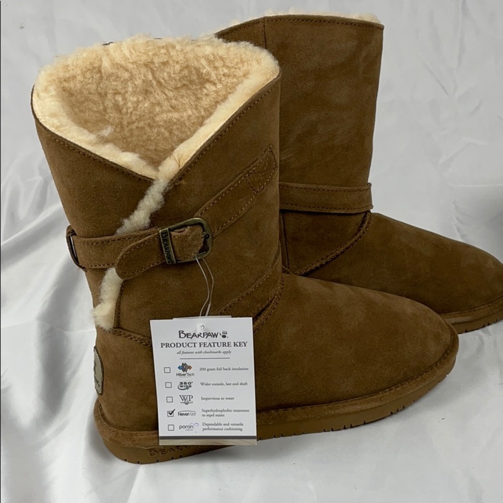 New! Bearpaw boots with tags in box